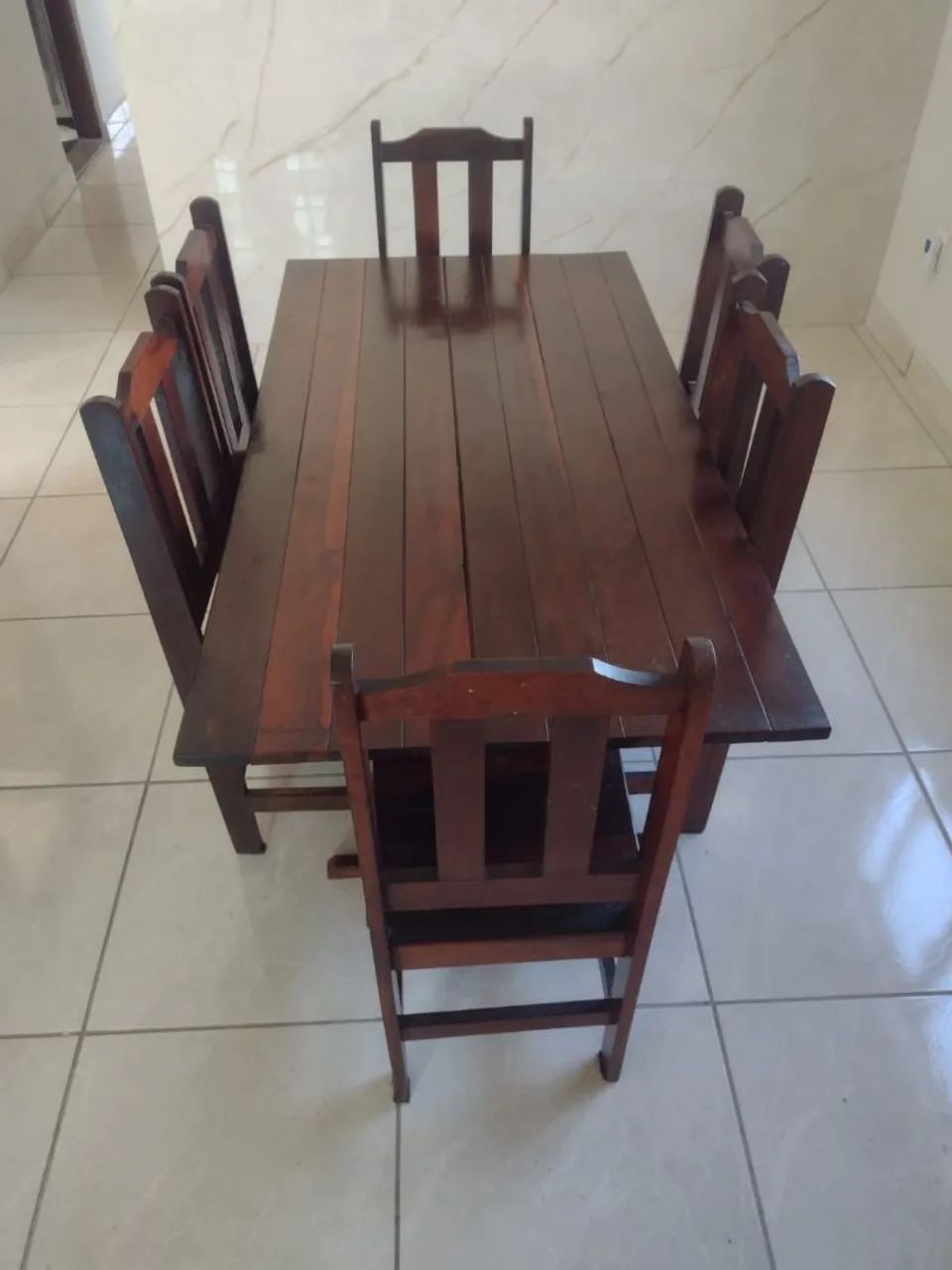 Mesa madeira maciça - Foto 2