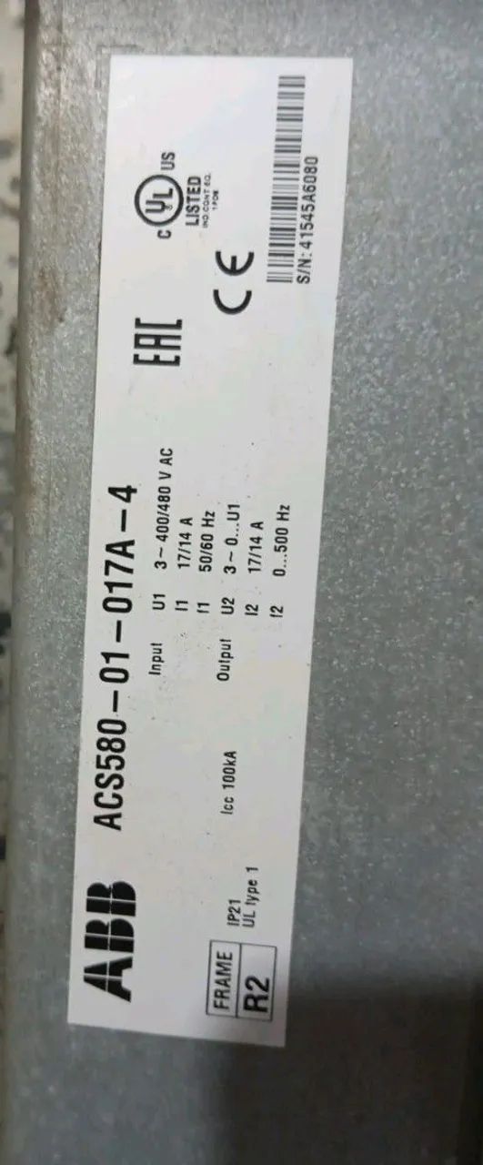 Inversor de Frequência ABB