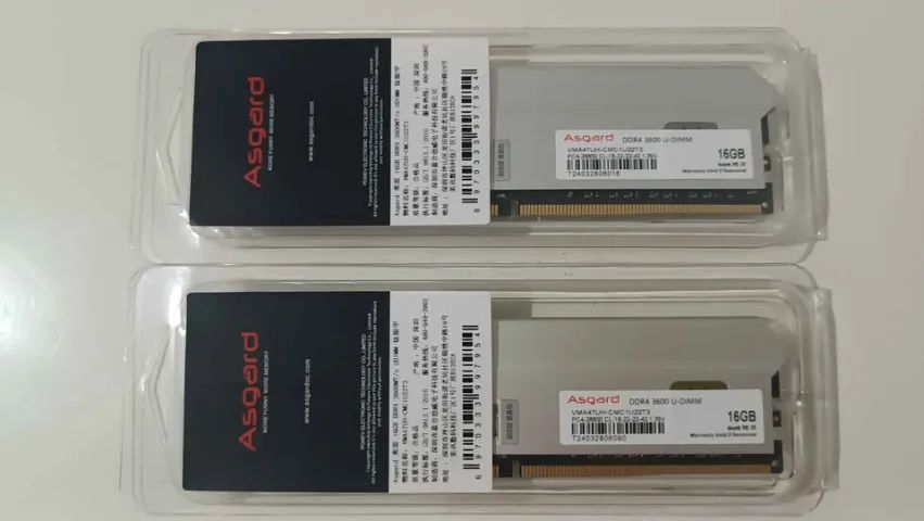 Memoria ddr4 Asgard 3600mhz cl18 32gb 2x16gb