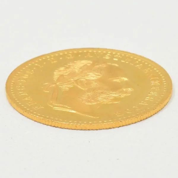 Moeda Austríaca de 1 Ducado em Ouro 22k - Foto 2