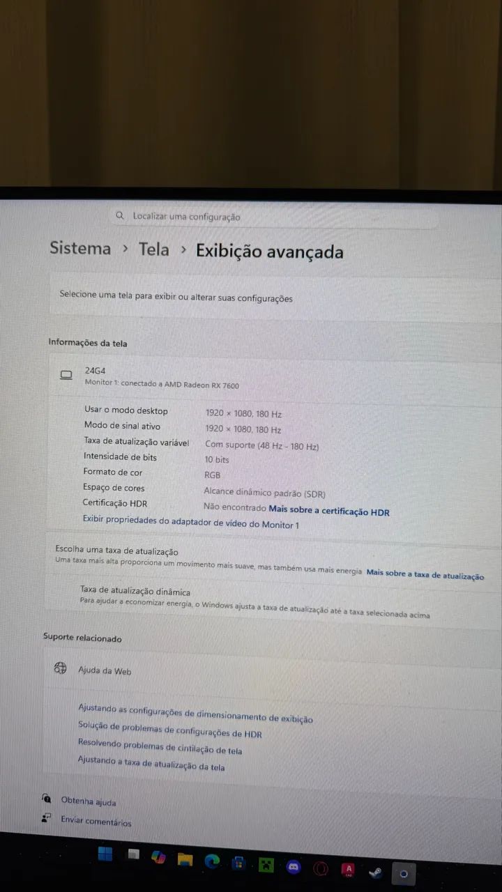 Monitor Gamer AOC 24G4/P 23,8? IPS 180Hz - Foto 3