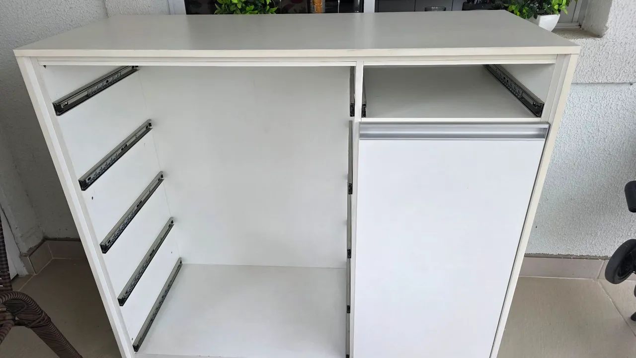 Cômoda 5 gavetas MDF reforçada  - Foto 2