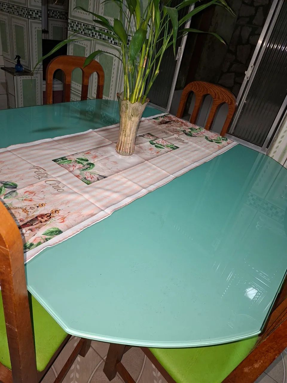 Mesa De Jantar De Vidro  - Foto 3