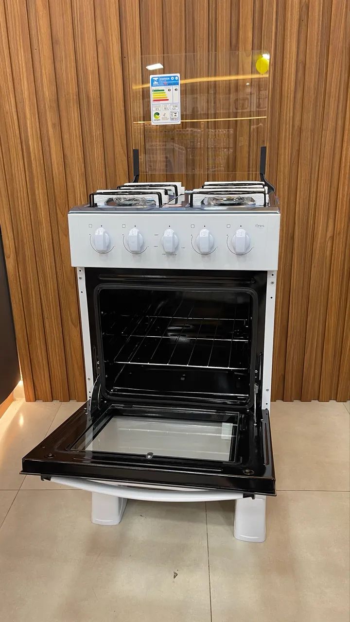 FOGÃO REALCE  4 BOCAS E FORNO A GÁS ? - Foto 3