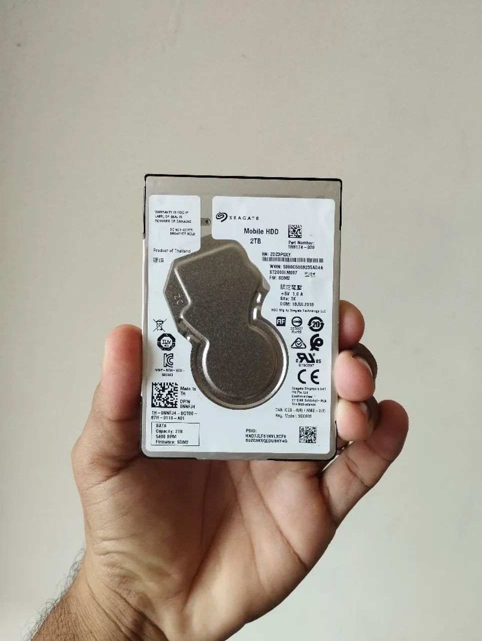 HD 2.5' Seagate 2Tb - USADO