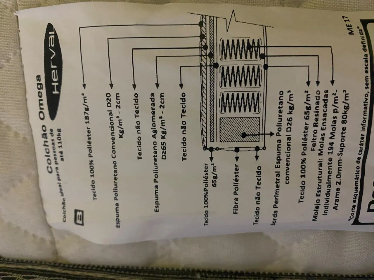 Cama casal quenn size em ótimo e perfeito estado, acompanha cabeceira - Foto 2