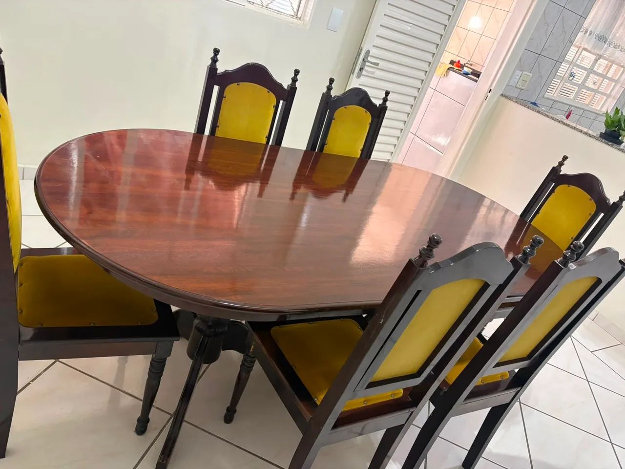 Mesa madeira maciça antiga 