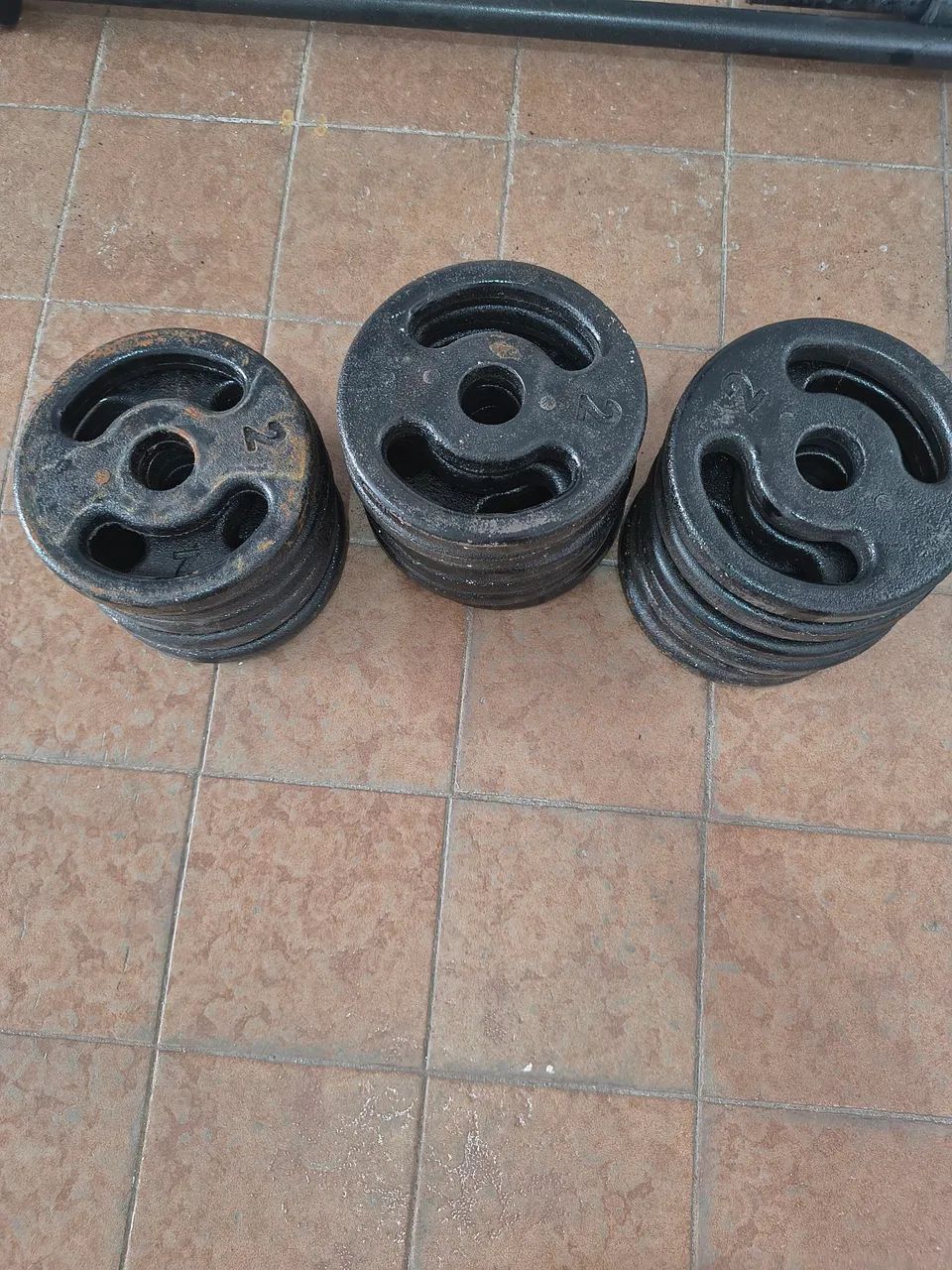 Anilhas 60kg  - Foto 3