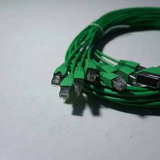 Cisco Cab-async-8 Verde 3m 8x Porta Async Cable Novo - Foto 2