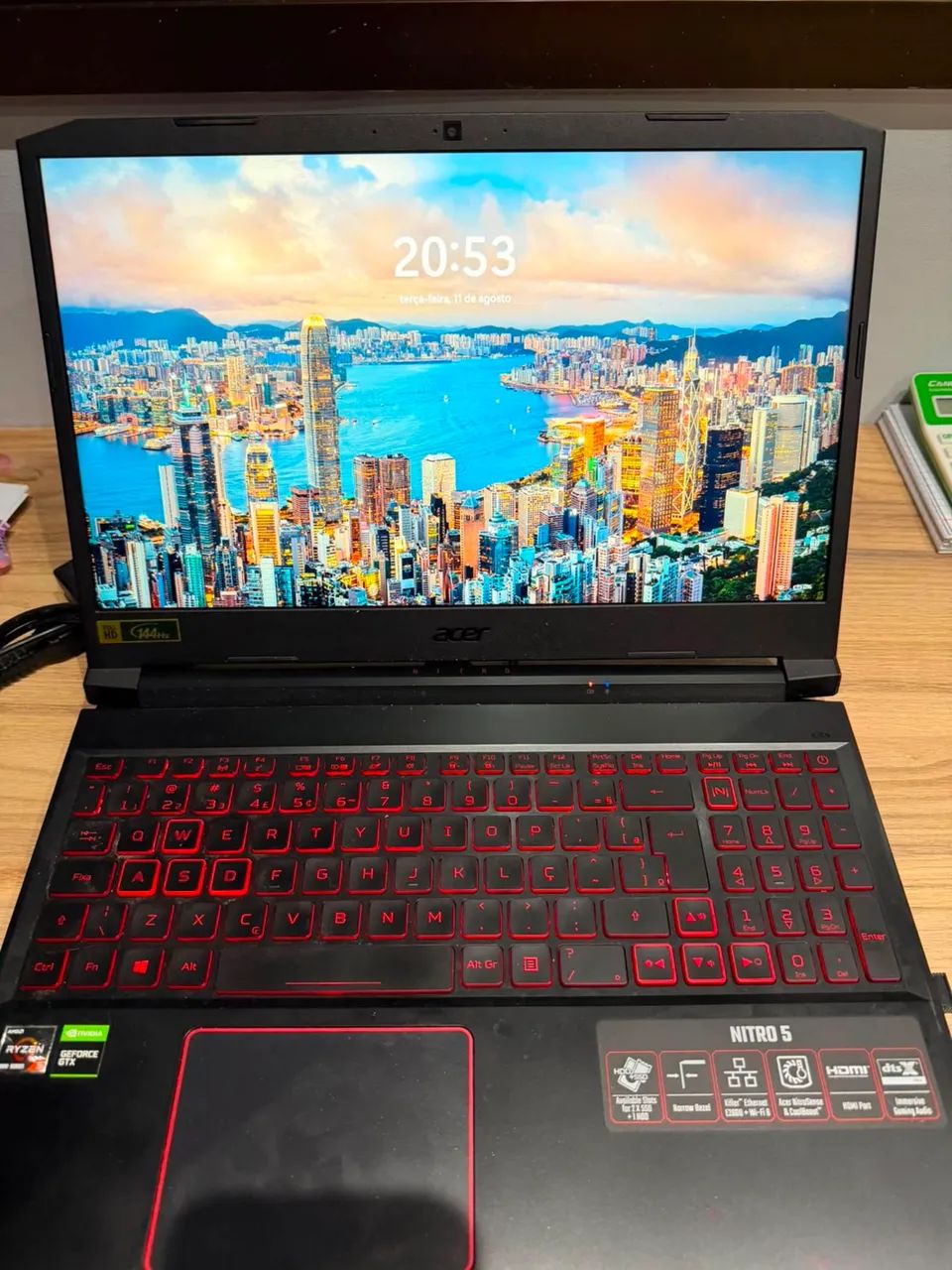 Notebook gamer Acer nitro 5