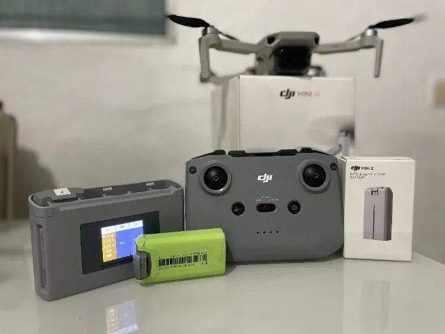 Drone DJI Mini 4K + Acessórios - Completo e Pronto para Voar!