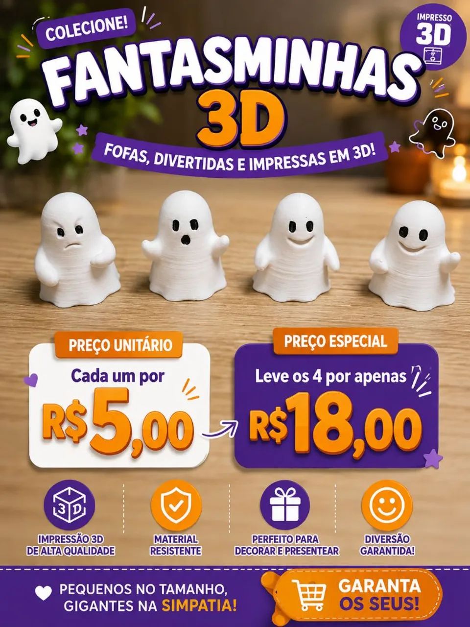 Fantasminhas - Foto 3