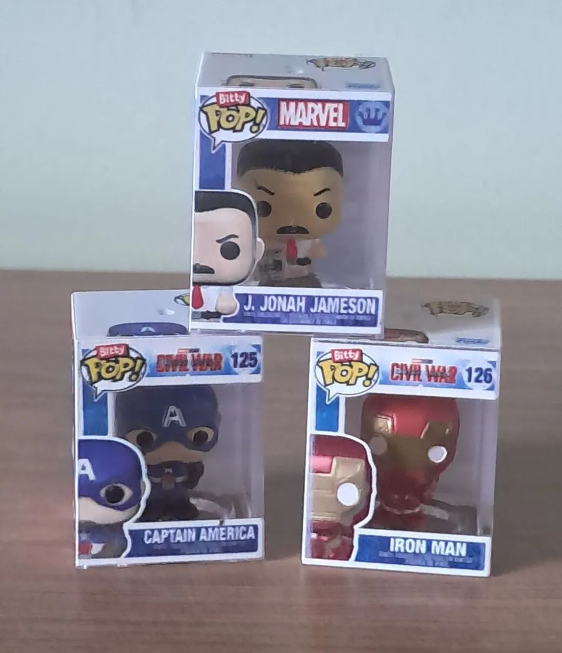 Funko Bitty Pop! Marvel Exclusivos - valor individual (ou todos por 80)