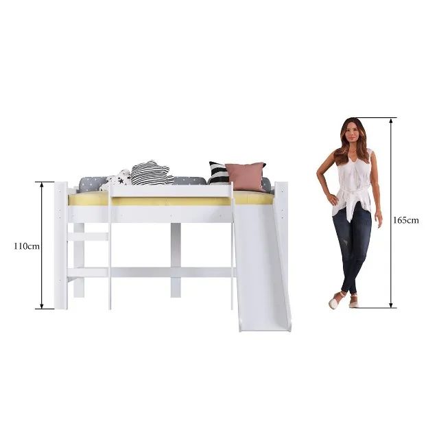 Cama Infantil, Cama com escorregador   - Foto 4