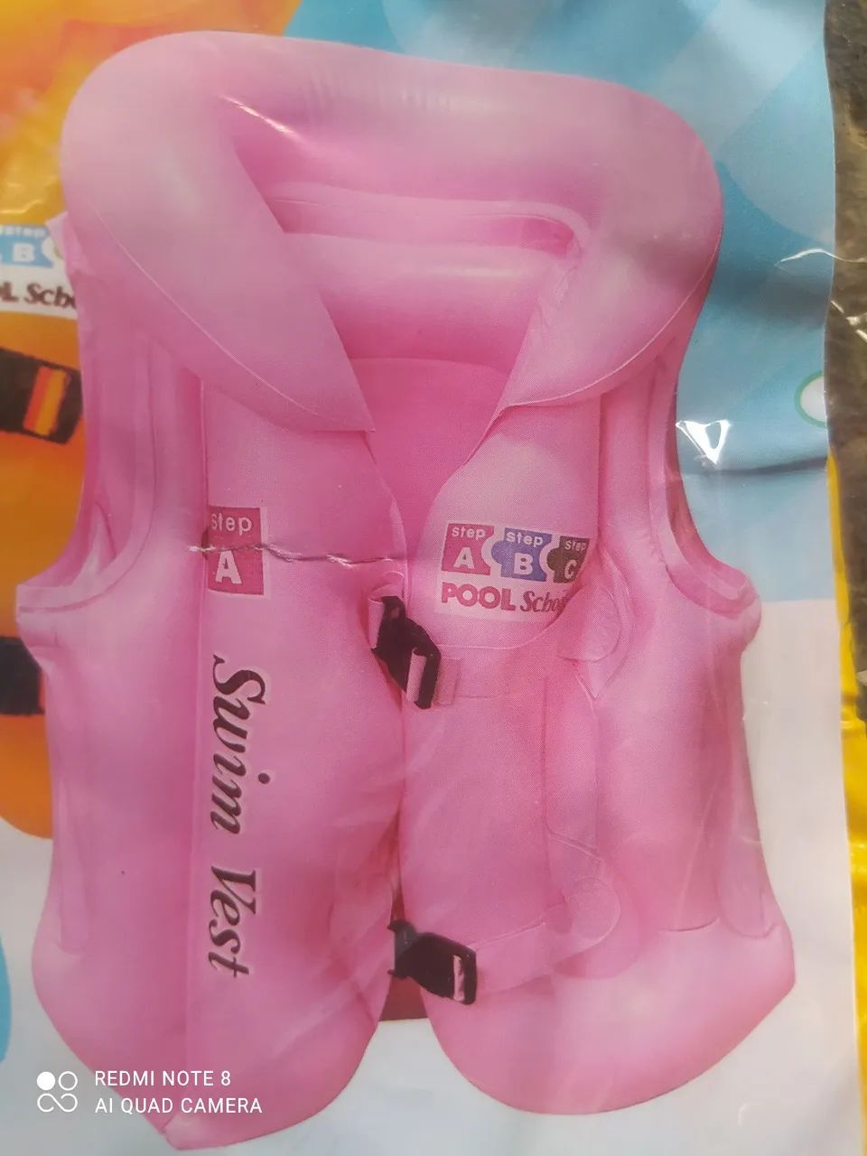 Colete inflável bola infantil salva vidas praia piscina 