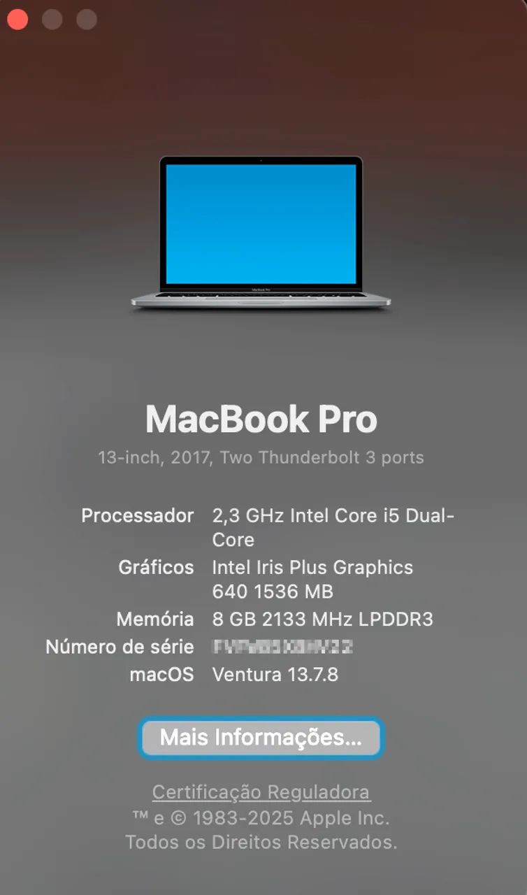 MacBook Pro 13? 2017 - Intel Core i5 - 8GB RAM - Foto 4
