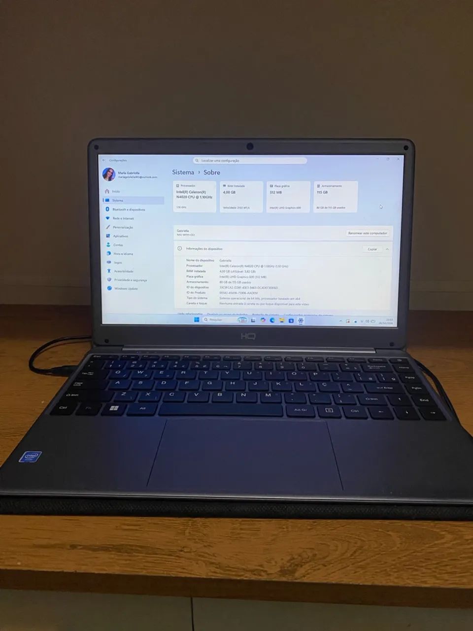 NOTEBOOK HQ - 14.1 - Foto 4