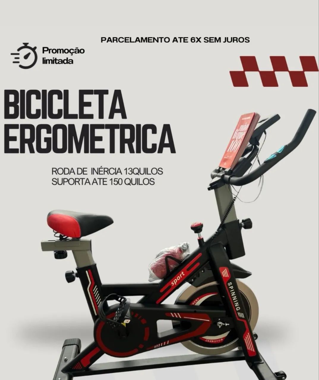 Bicicleta ergométrica 449242277945681921