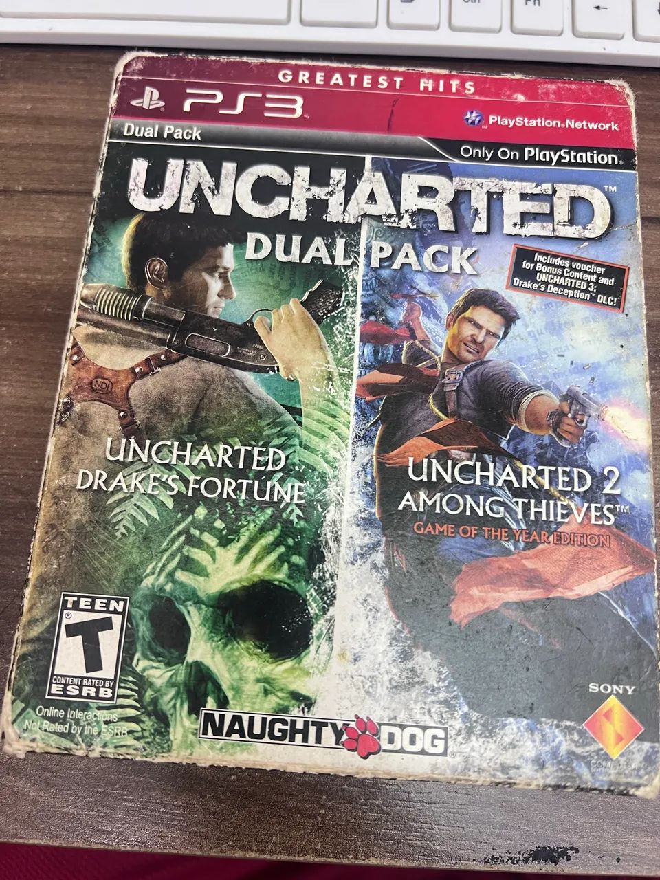 UNCHARTED DUAL PACK - PS3