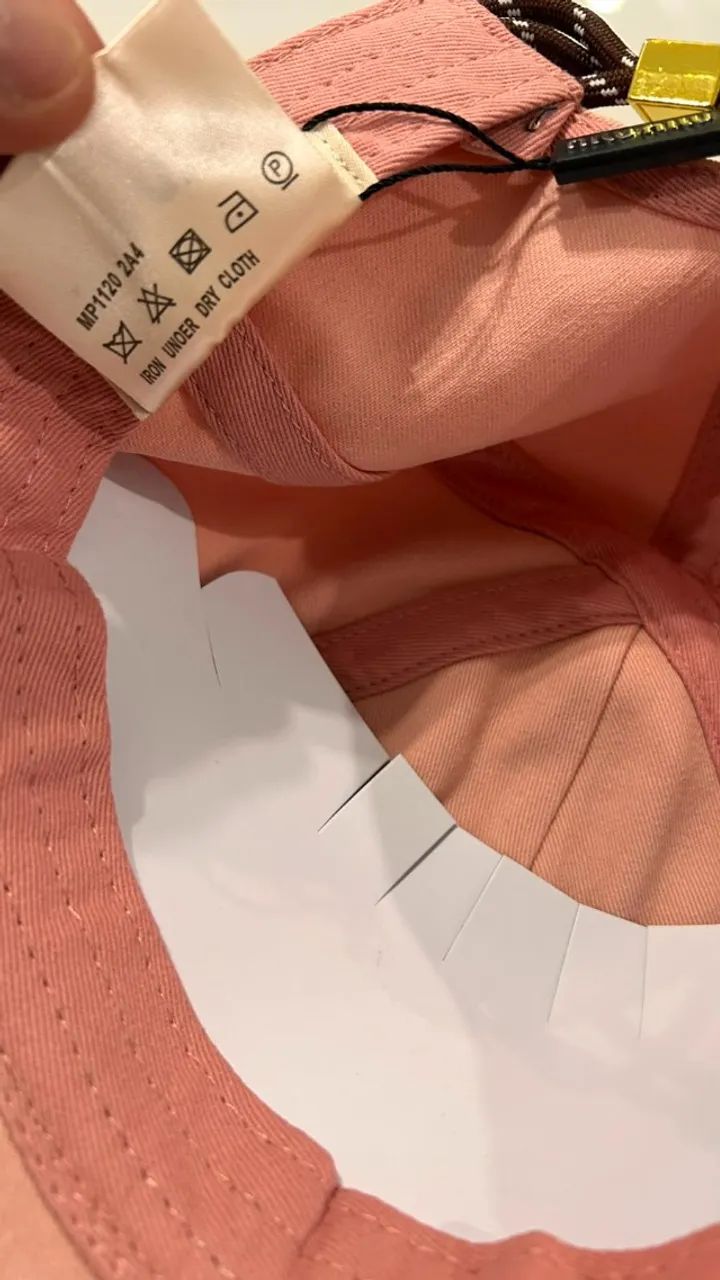 BONE MIU MIU CLASSICO ORIGINAL ROSA - Foto 3