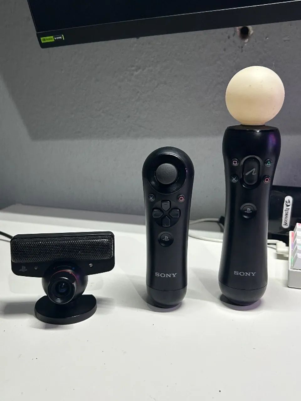 Kit PS move - controle de movimento e câmera para ps3 e ps4