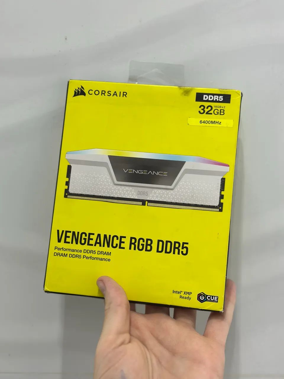 pc_6789 Memória DDR5 Corsair Vengeance RGB 32GB - Nova - Memória RAM