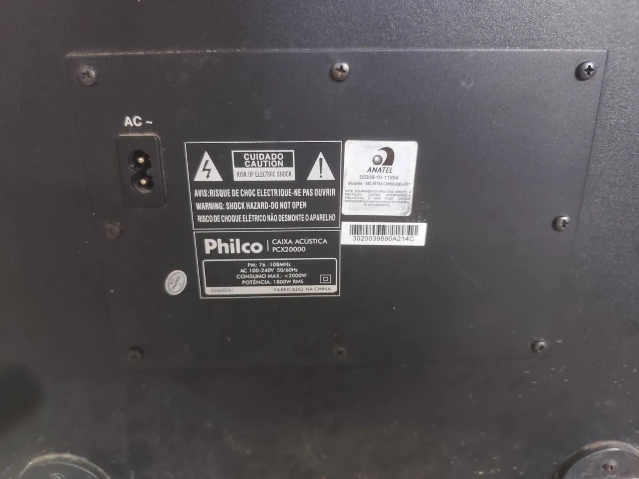 Caixa de som da marca Philco - Foto 3