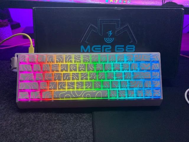 Teclado Gamer Magnético Irok Carotmas Mer68 (Na Caixa) - Foto 4