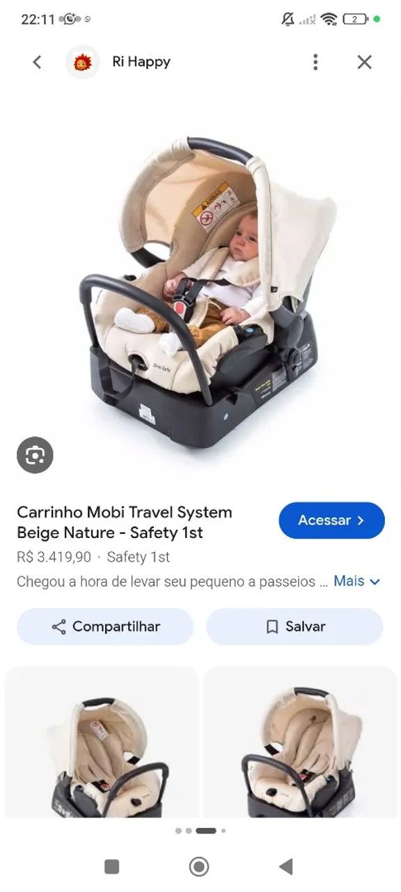 Importado 3 peças ( kit completo para bebe) - Foto 5
