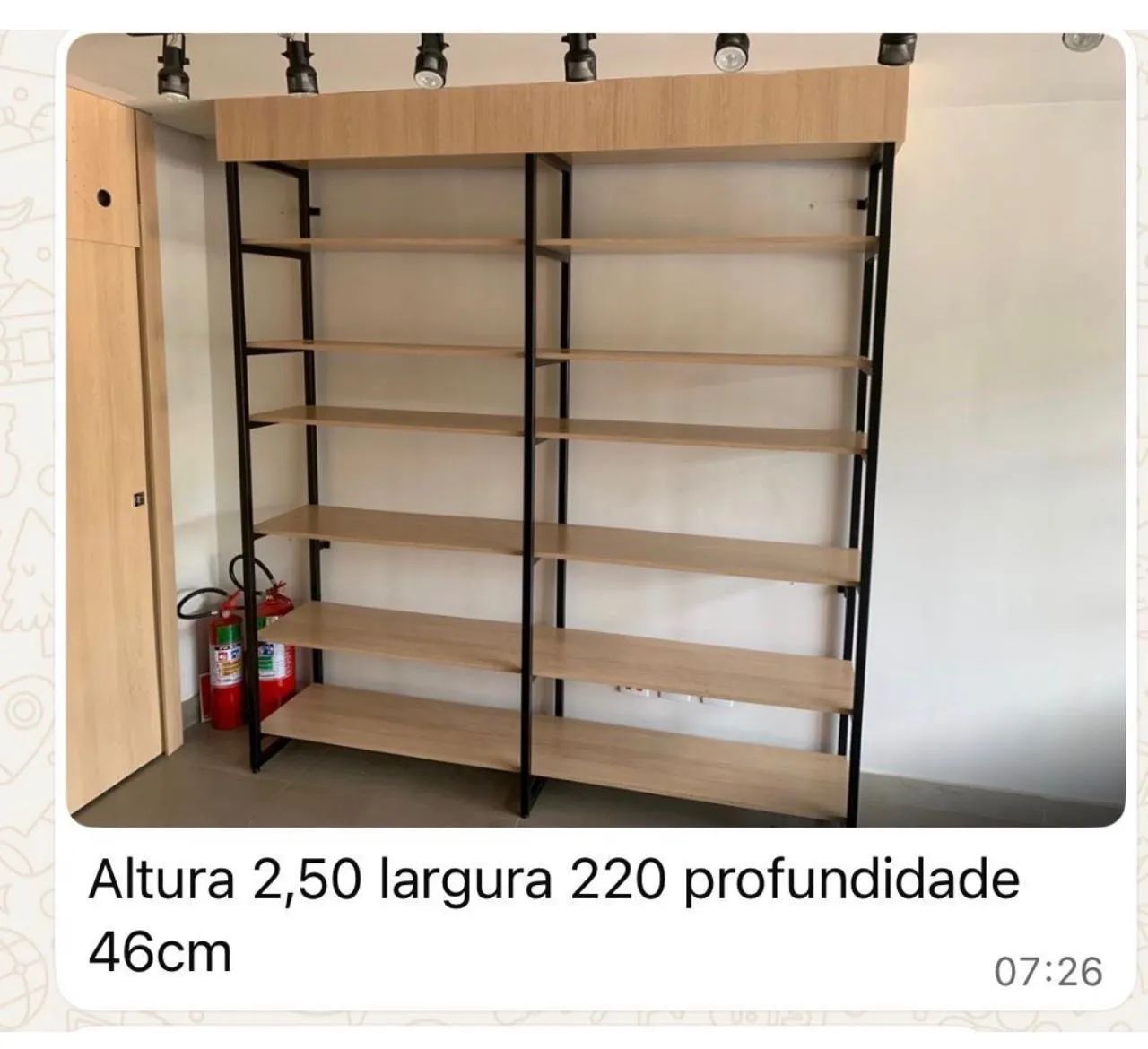 Armário em MDF e Ferro  - Foto 2