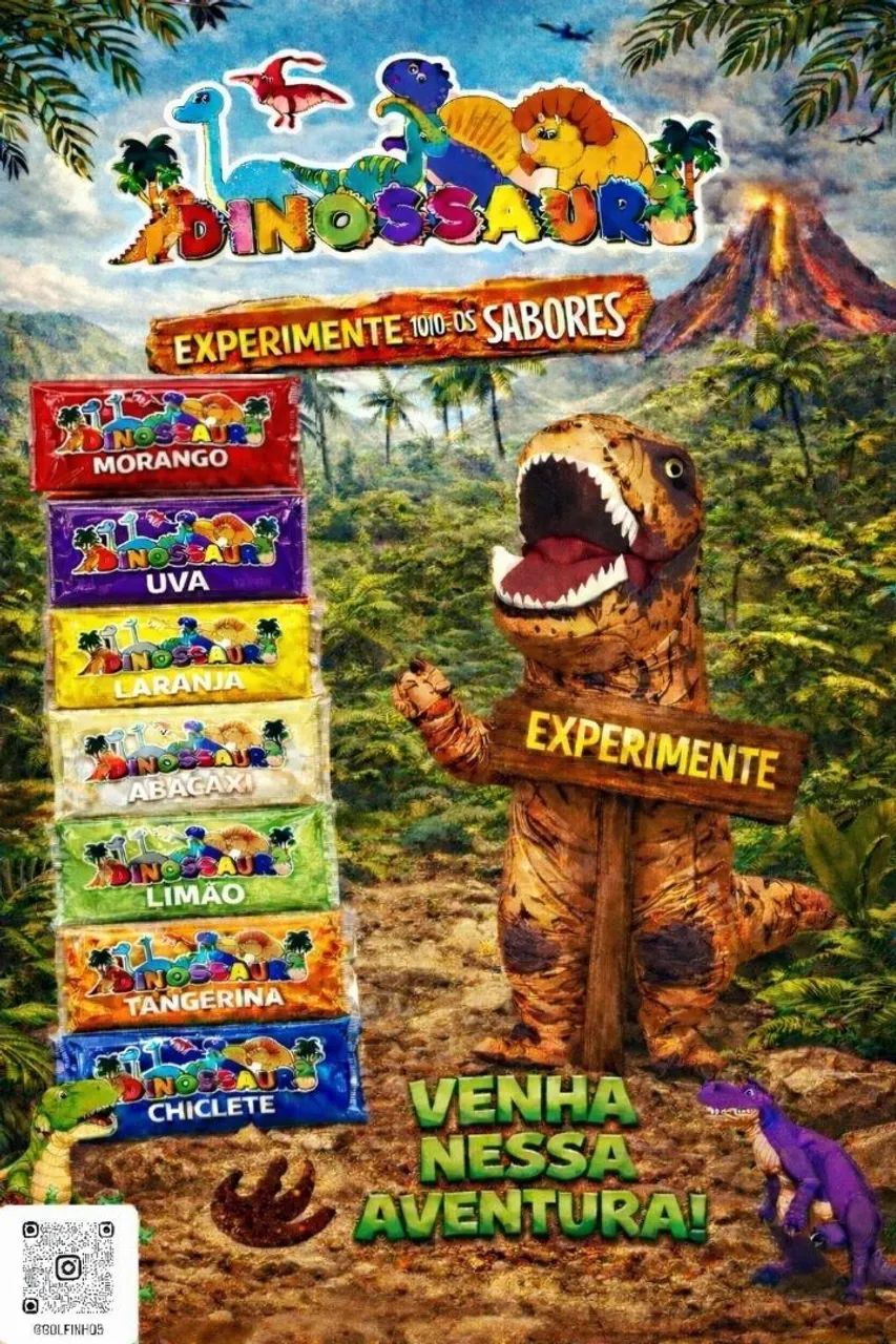 Golfinho ? Dinossauro DUDU ?Gelo saborizado ? - Foto 5