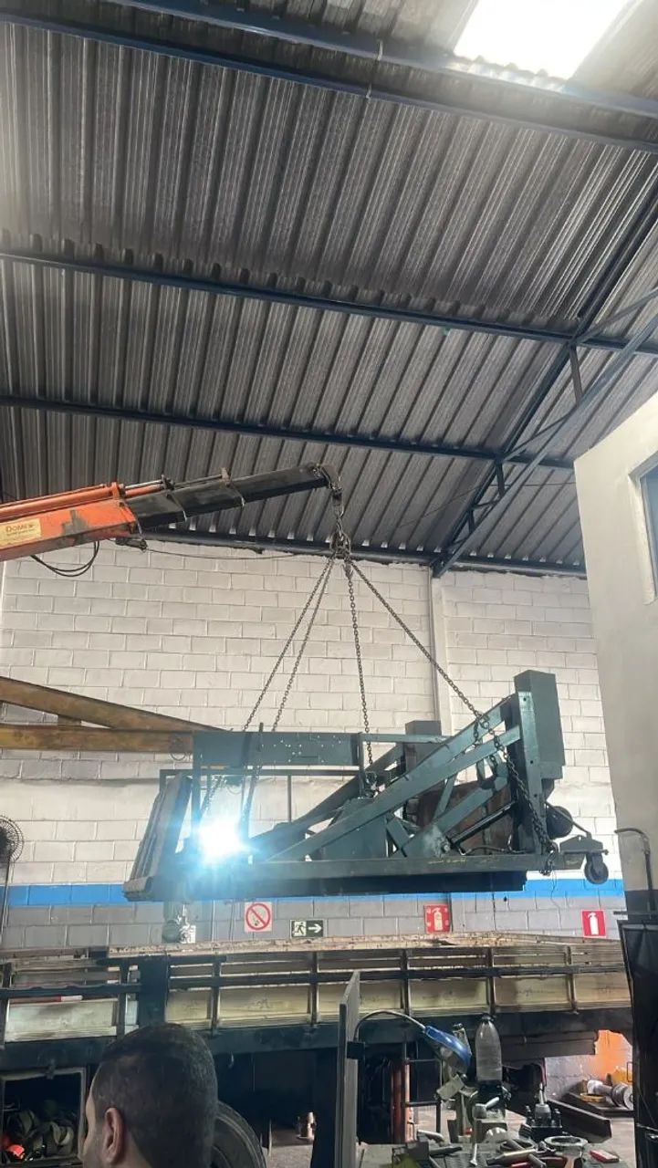 Doca móvel plataforma elevatória 