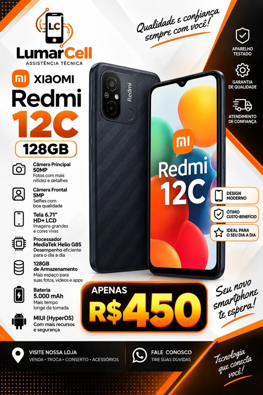 Redmi 12c 128GB