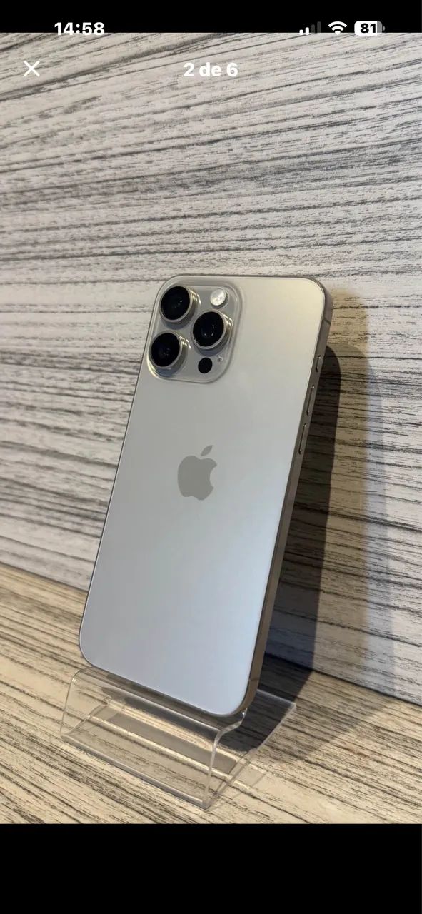 iPhone 15 pro Max titânium - Foto 4