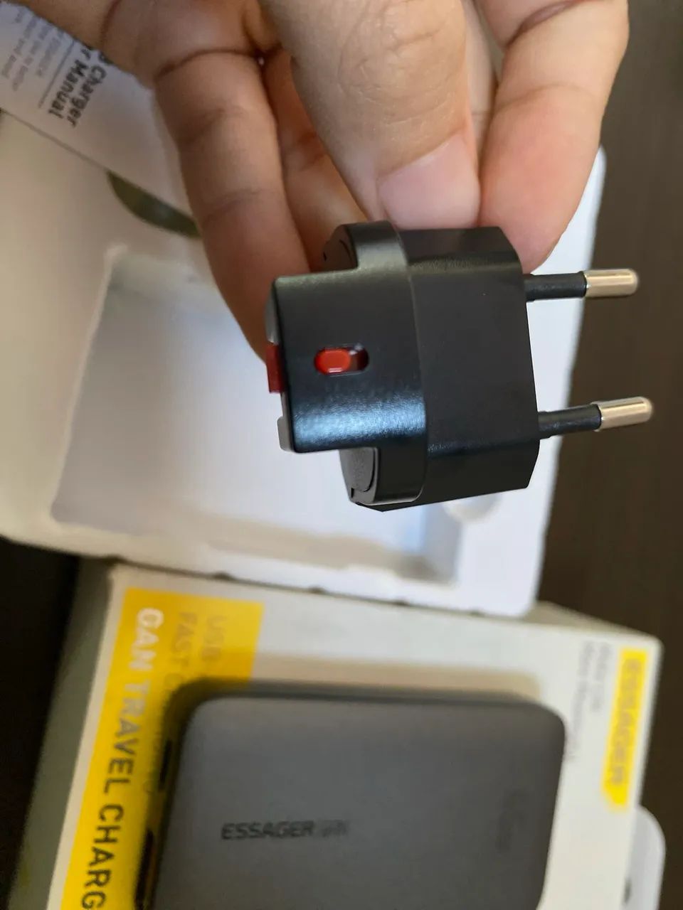 Fonte Carregador Essager GaN 65W - Foto 5