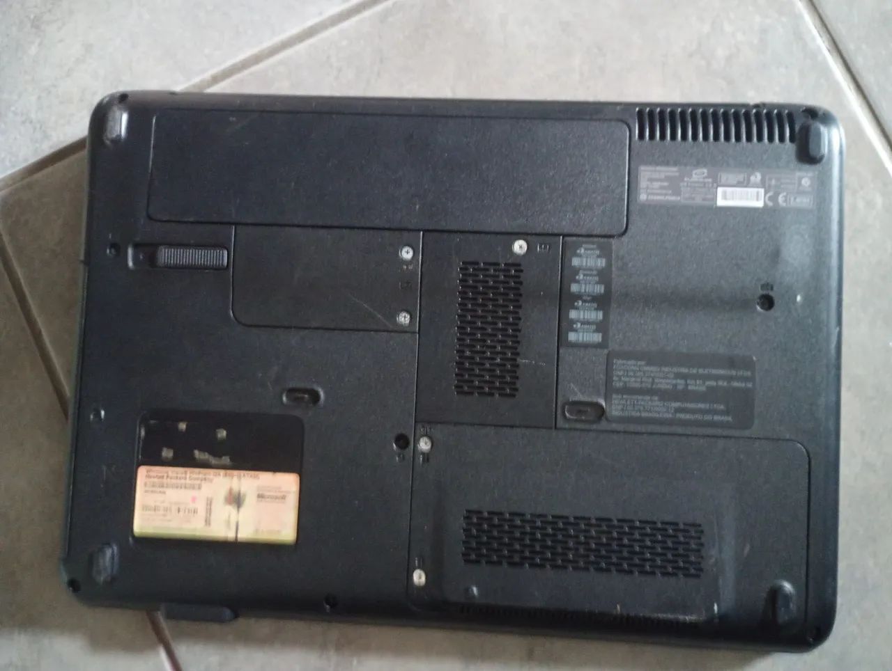 Notebook Intel da Compaq com defeito  - Foto 3