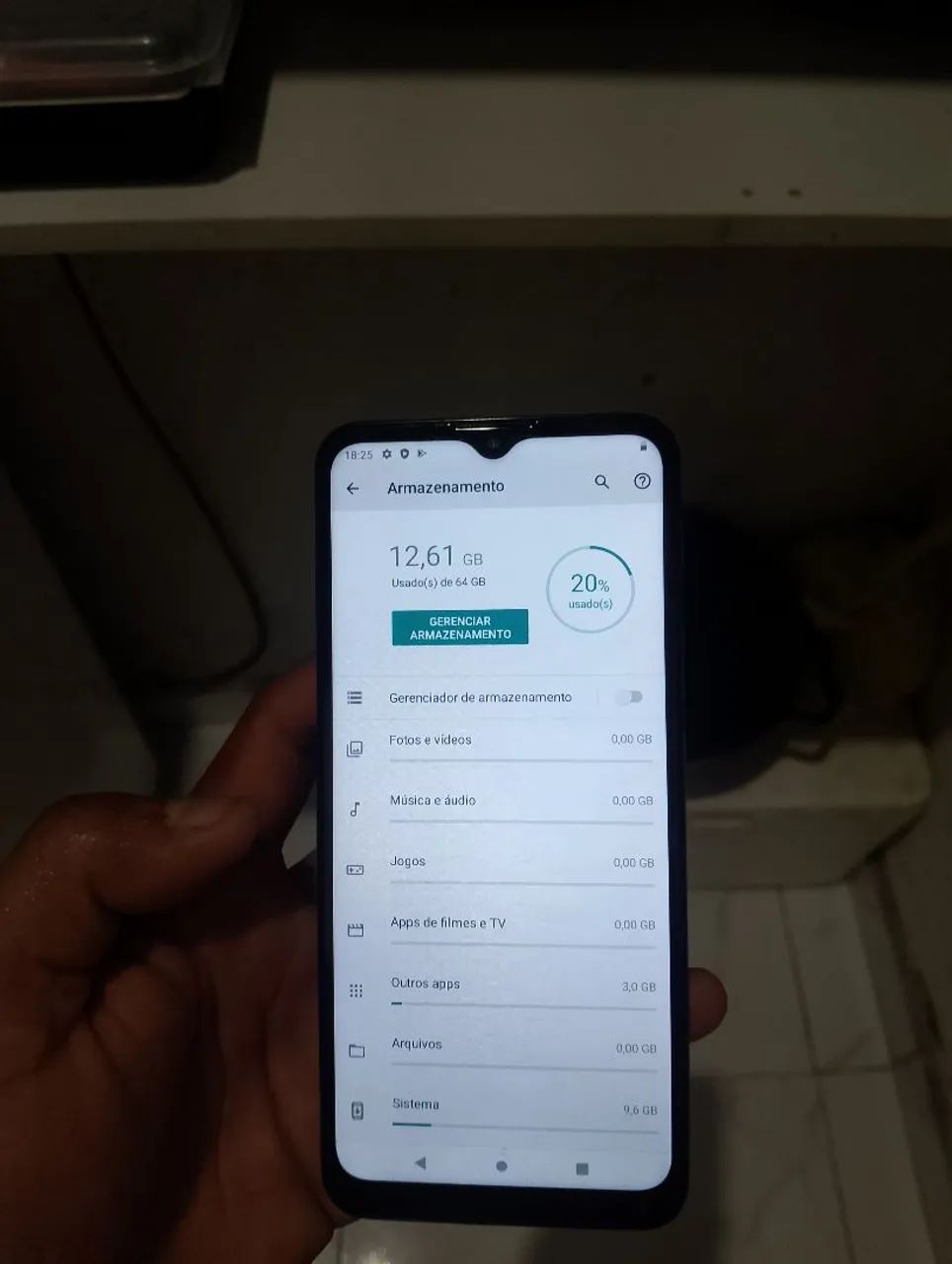 Vendo moto G20 