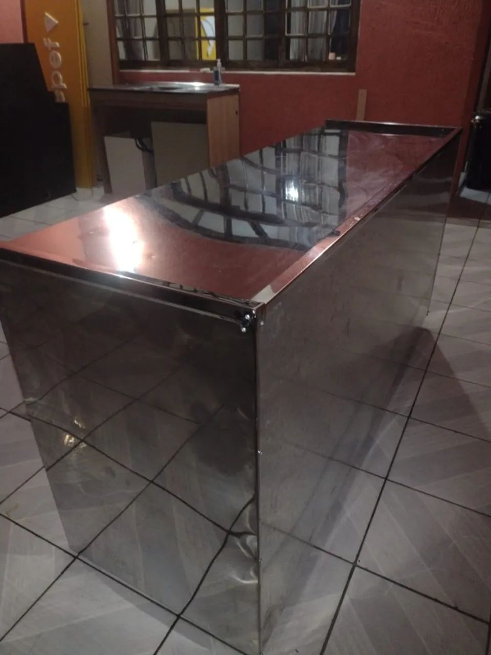 Balcão Refrigerado Refrigel 1.80m aço inox - Foto 3