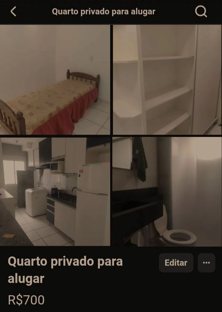 Quarto mobiliado  - Foto 4