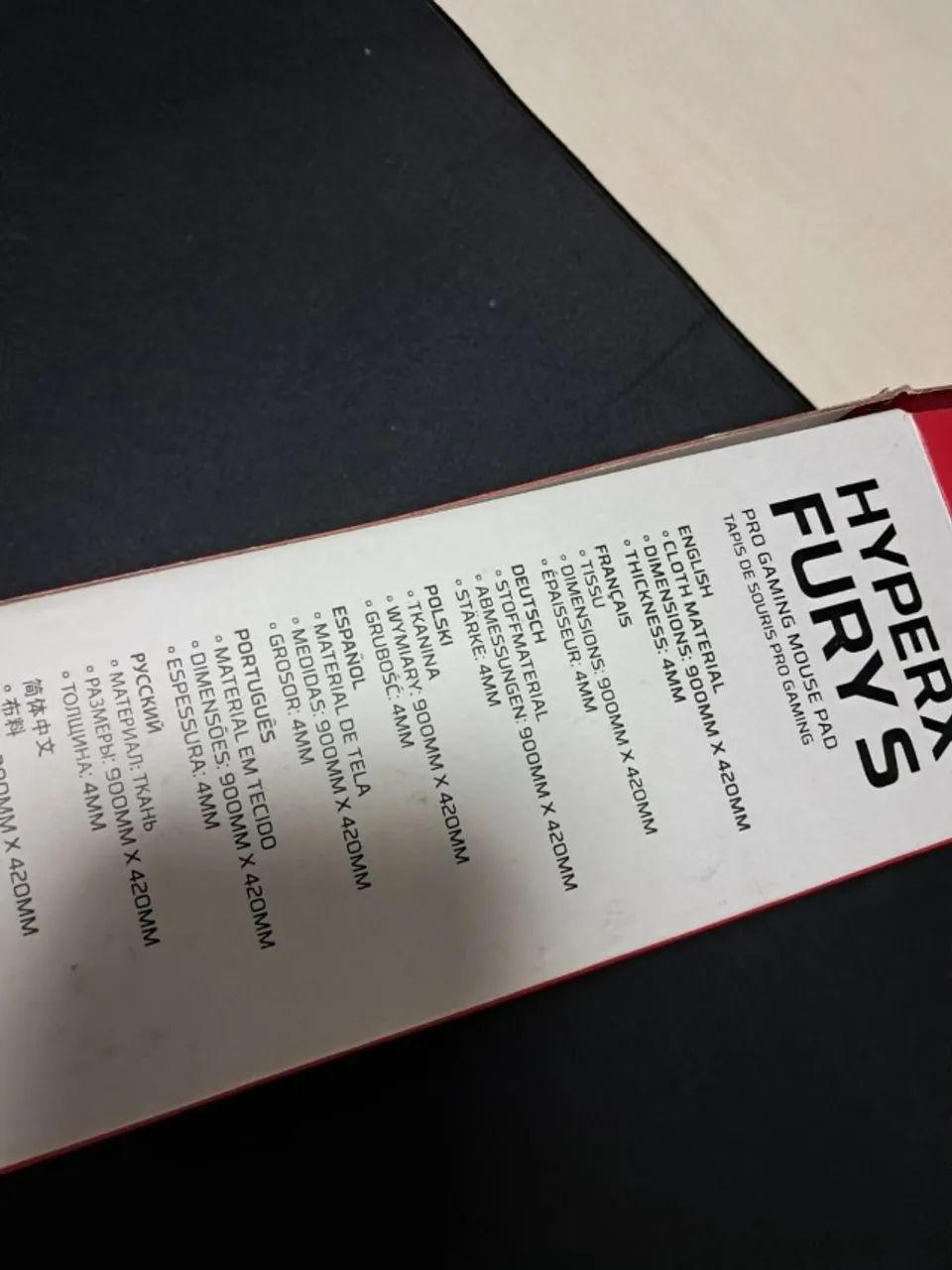 Hyperx Fury S Pro Gaming Mousepad X-Large - Foto 2