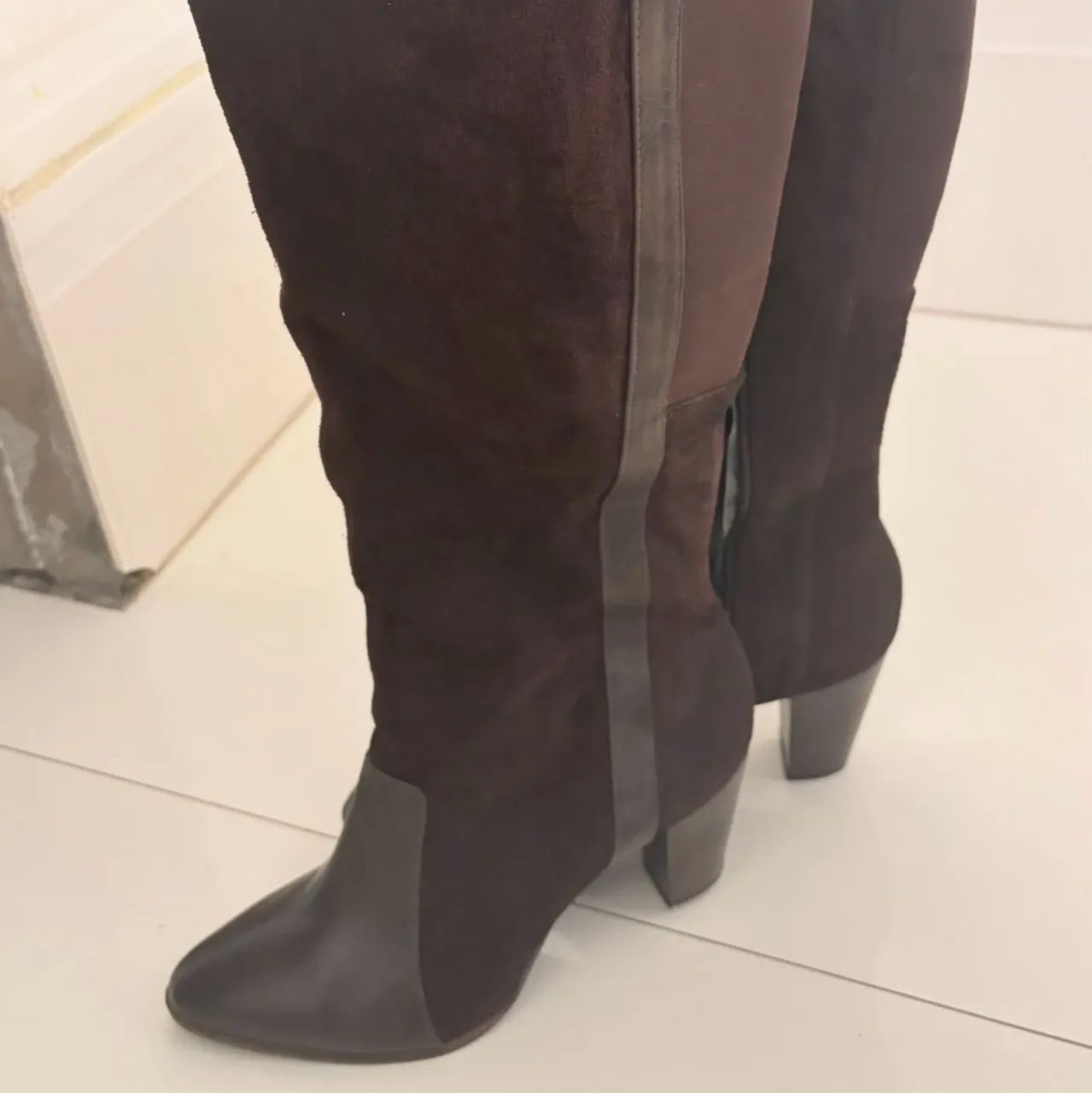 Bota de couro