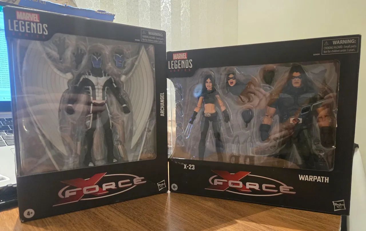 LOTE ARCANJO E PACK X23/APACHE MARVEL LEGENDS HASBRO - Foto 2