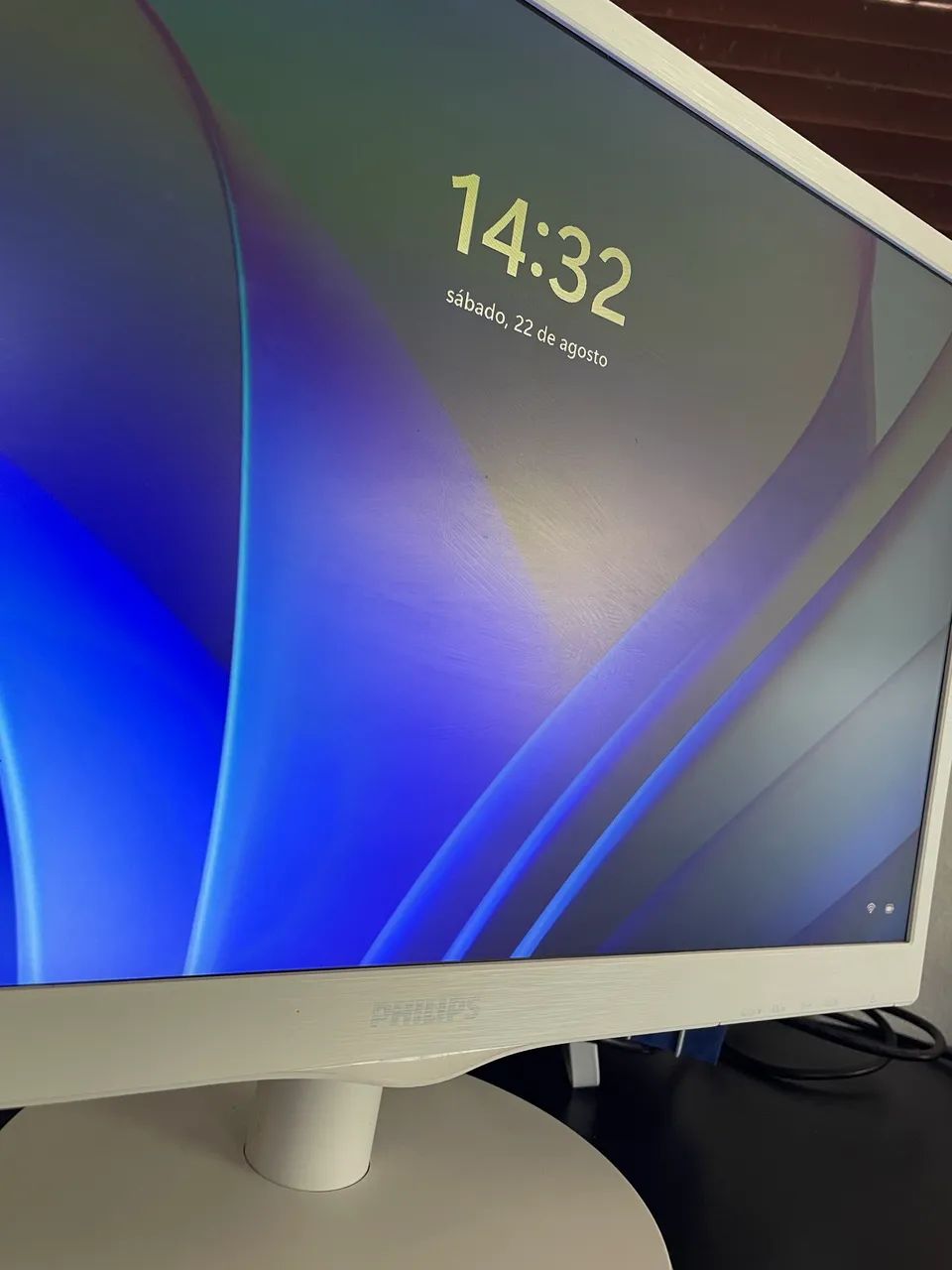 Monitor Philips LED 21,5? - Branco | Excelente Estado - Foto 2