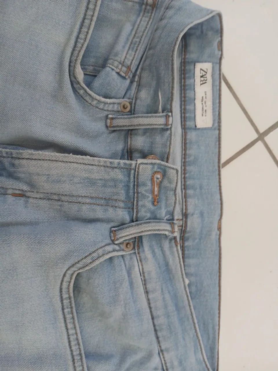 Calça jeans Zara  - Foto 3