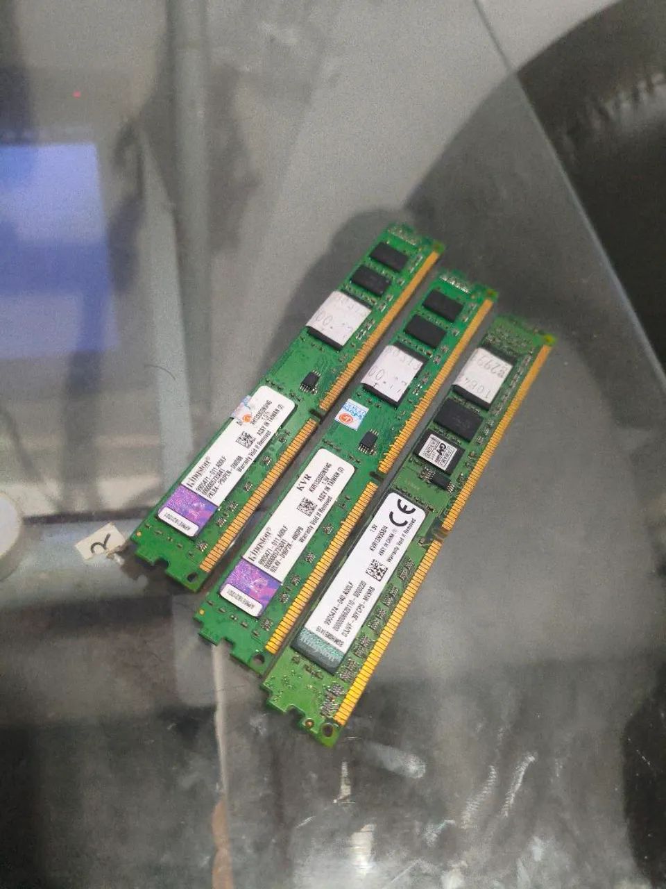 3 pentes de memória 4gb ddr3