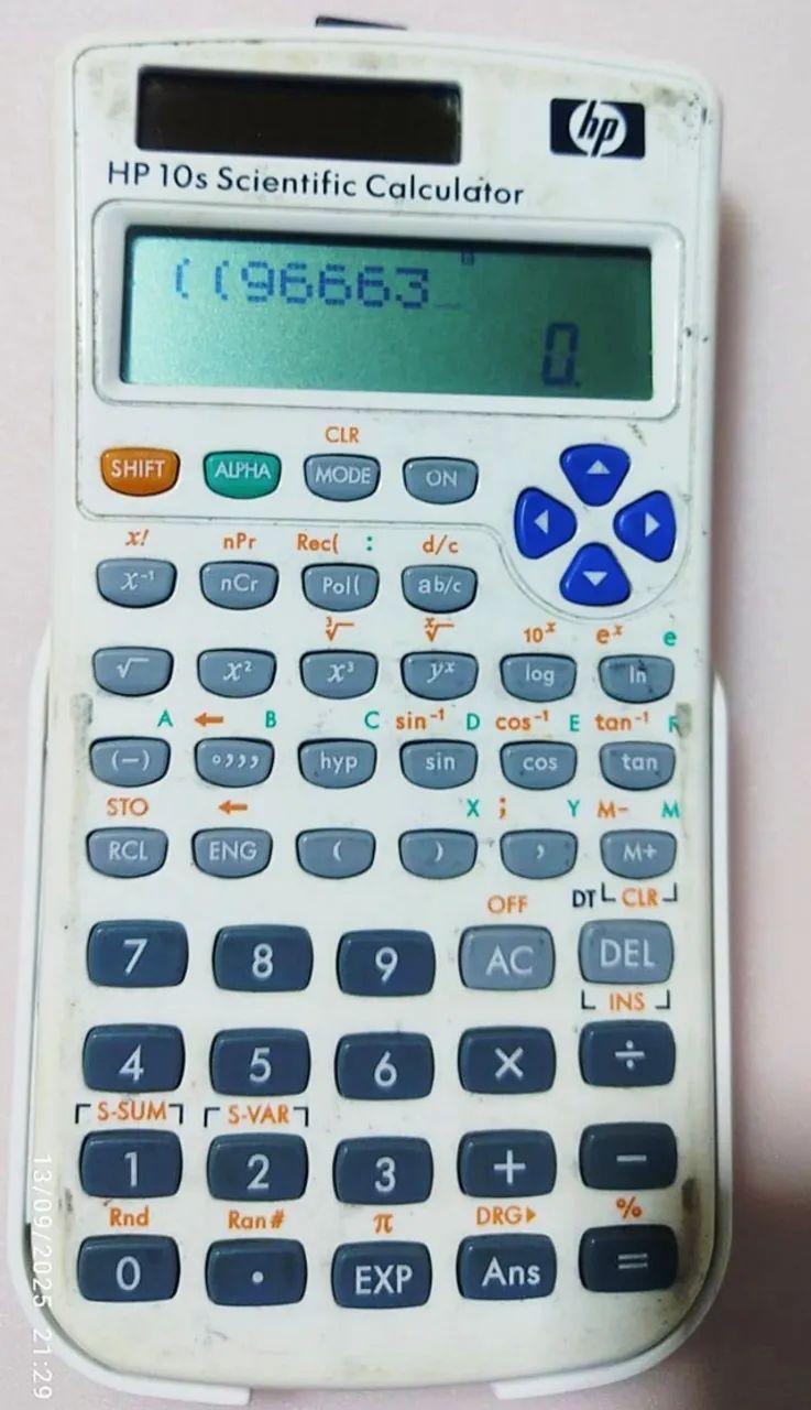 Calculadora Científica HP 10S (Funcionando) - Foto 4