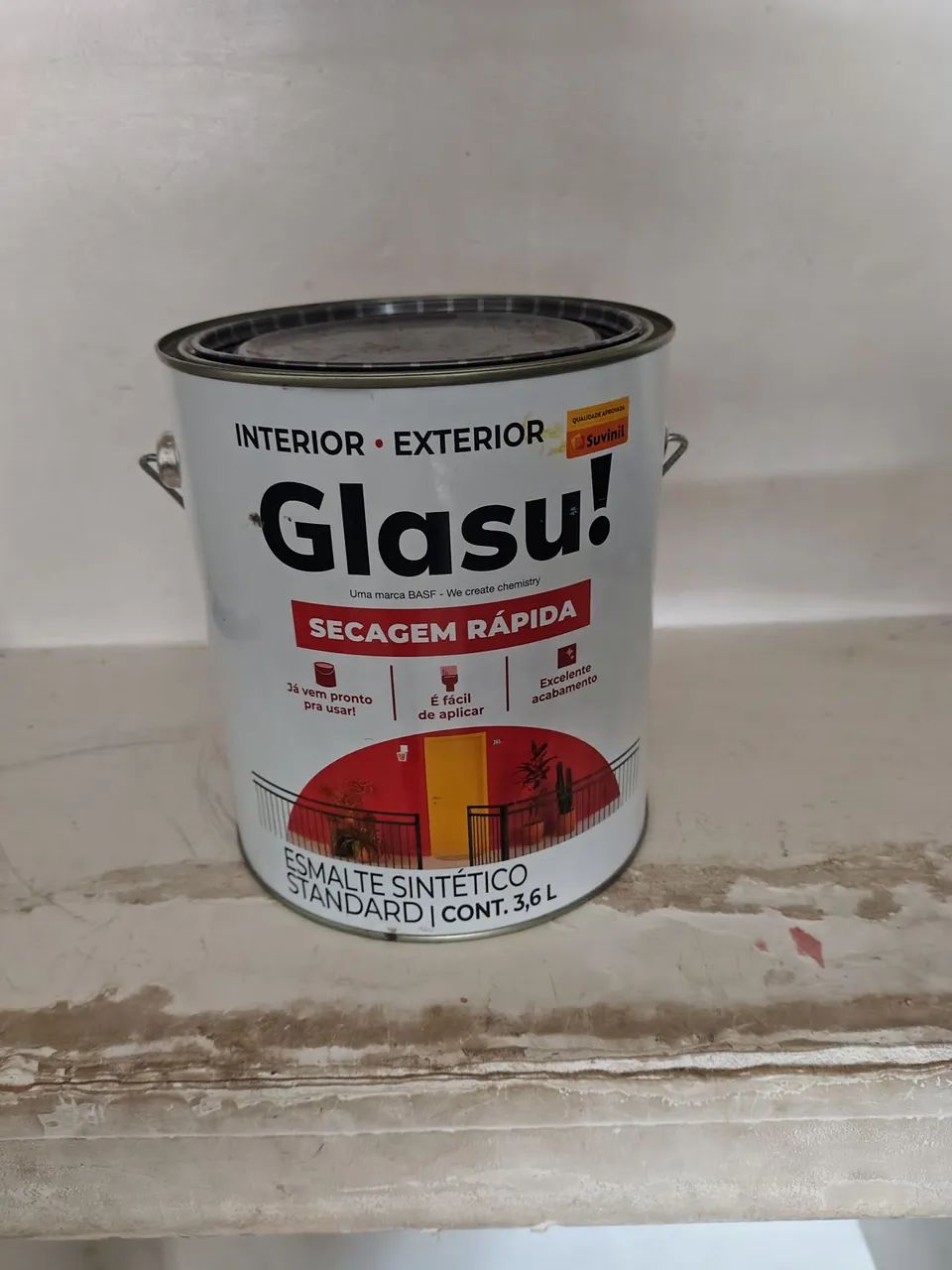 Esmalte Sintético Amarelo Ouro