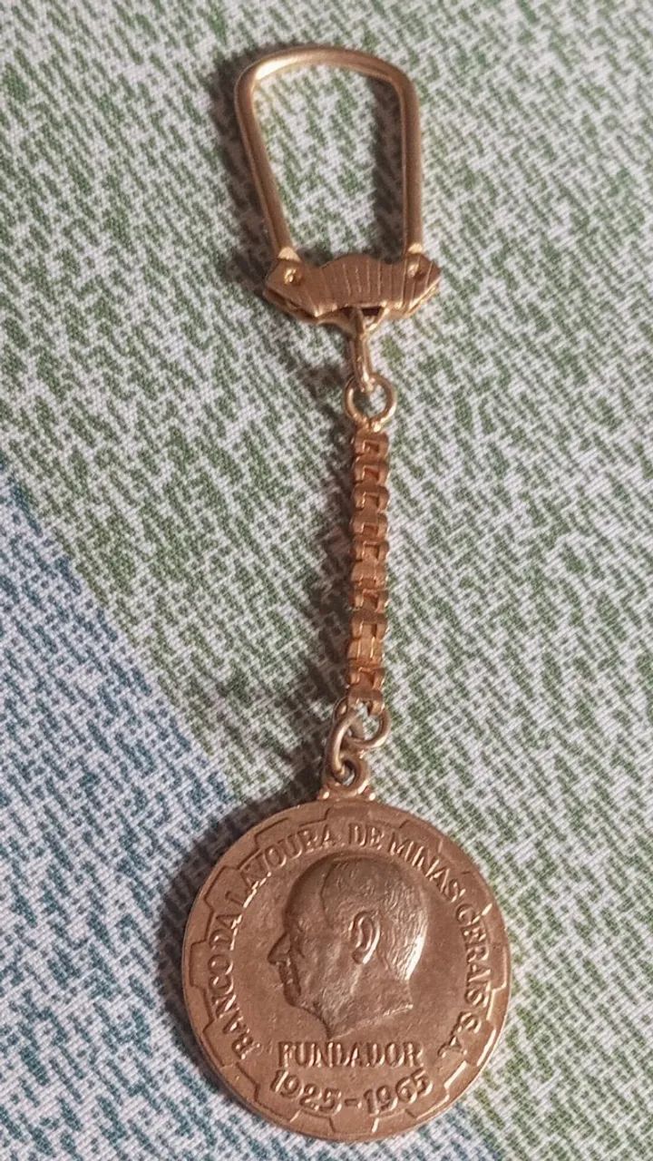 Chaveiro Banco Da Lavoura De Minas Gerais 1925/1965 # - Foto 2