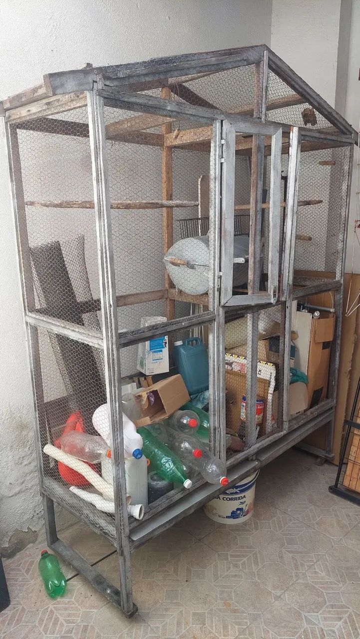 Vendo Viveiro Grande 600rs. - Foto 2