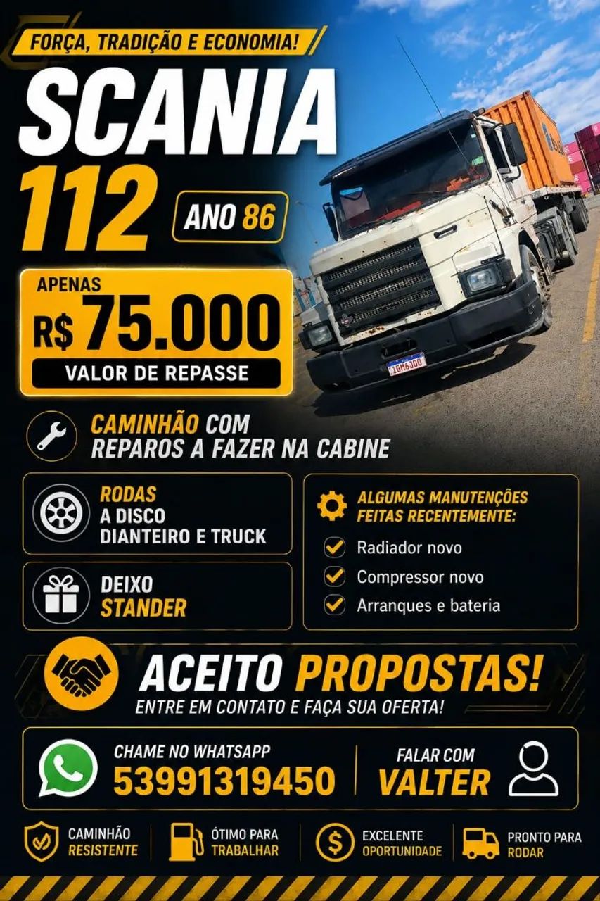 Scania 112 hs 